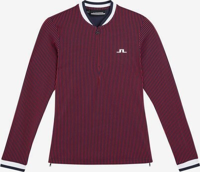 J.Lindeberg Athletic Sweater 'Leonor' in Red / Black / White, Item view