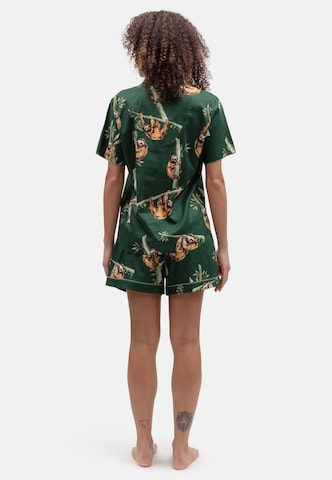 Pigiama 'Ember' di Cyberjammies in verde