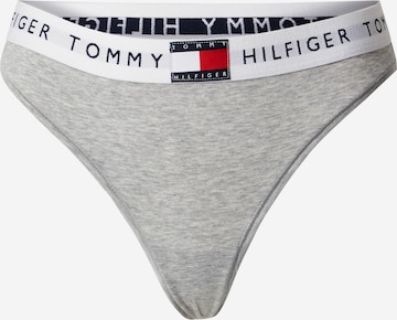 Tommy Hilfiger Underwear String 'CLASSIC' in Grey: front