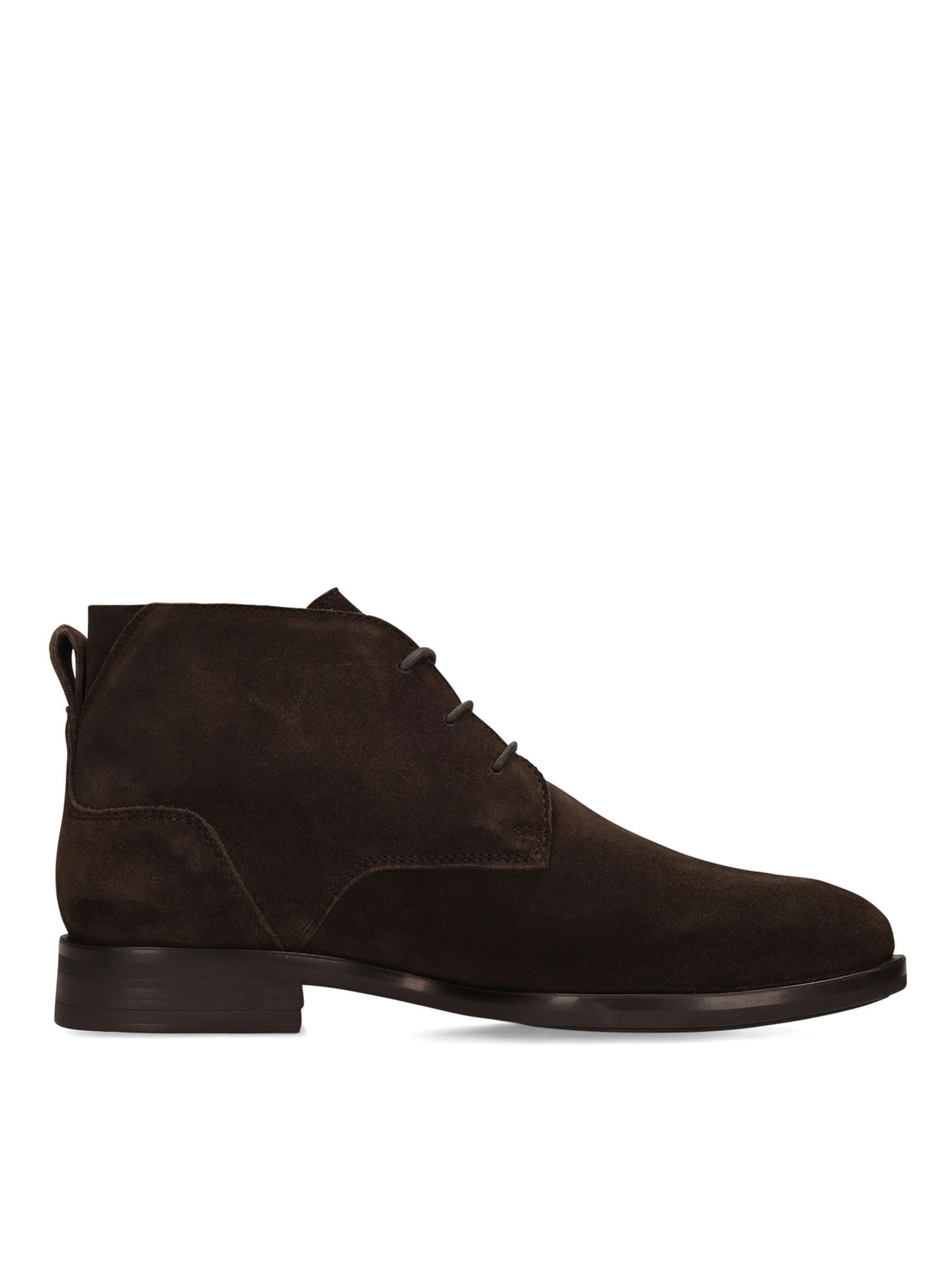 MANFIELD Lace-Up Boots in Brown