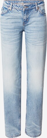 Monki Regular Jeans in Blauw: voorkant