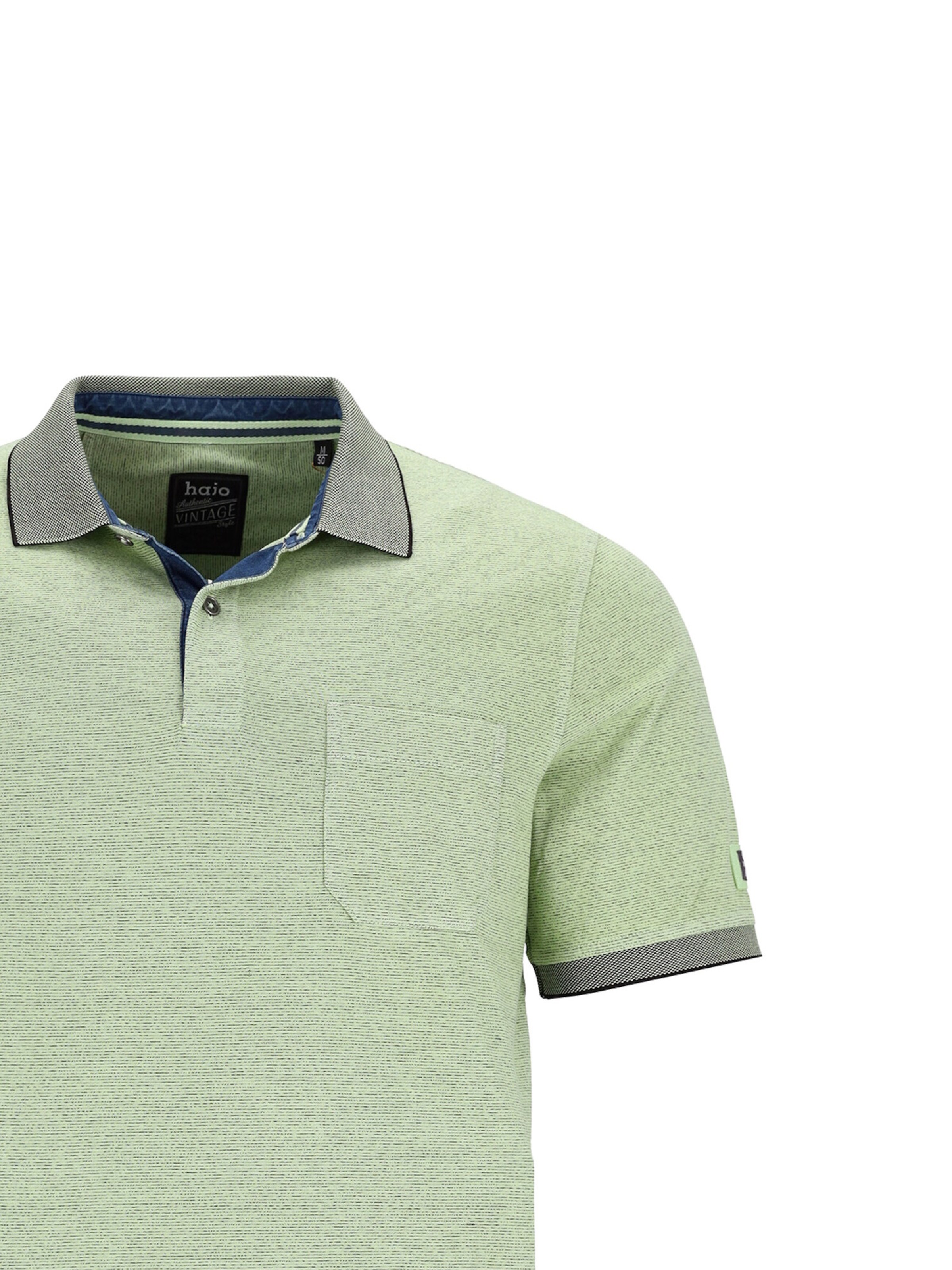 HAJO Shirt 'Jaspe' in Green