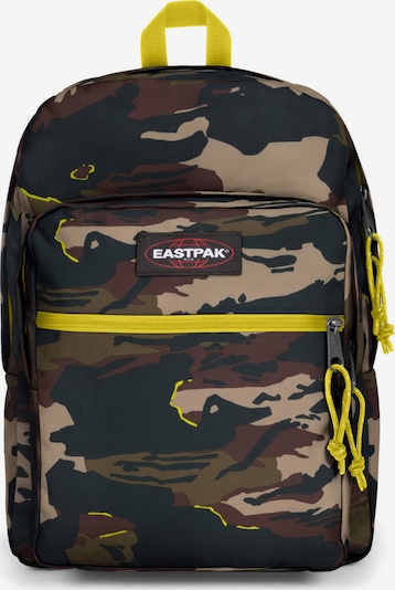 Rucsac EASTPAK pe maro / castaniu / maro deschis / galben / negru, Vizualizare produs