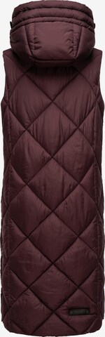 NAVAHOO Bodywarmer 'Schnuckel' in Rood