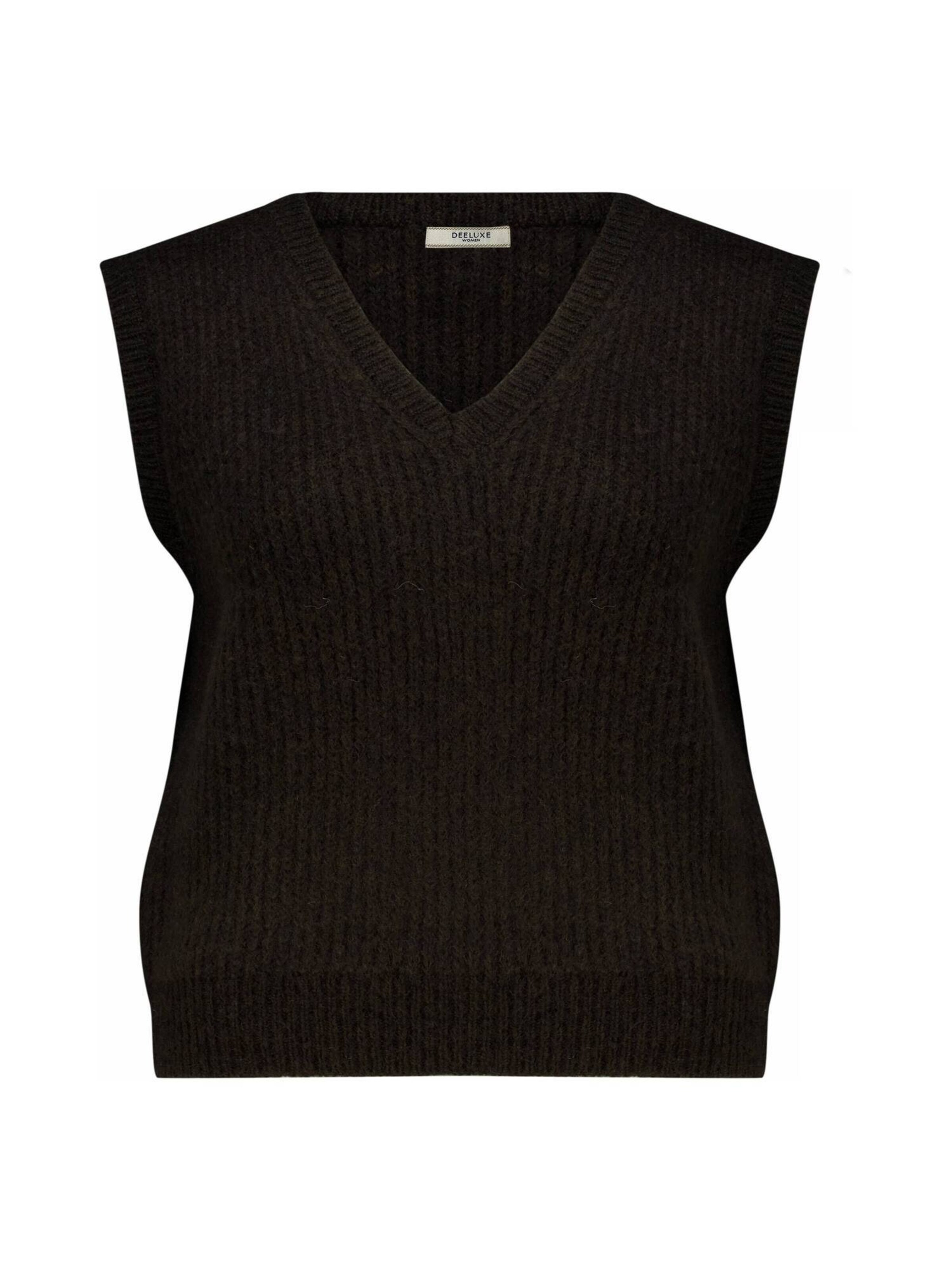 Pull-over 'PIA' Deeluxe en noir : devant