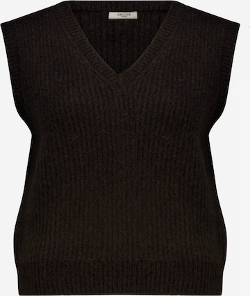 Pull-over 'PIA' Deeluxe en noir : devant