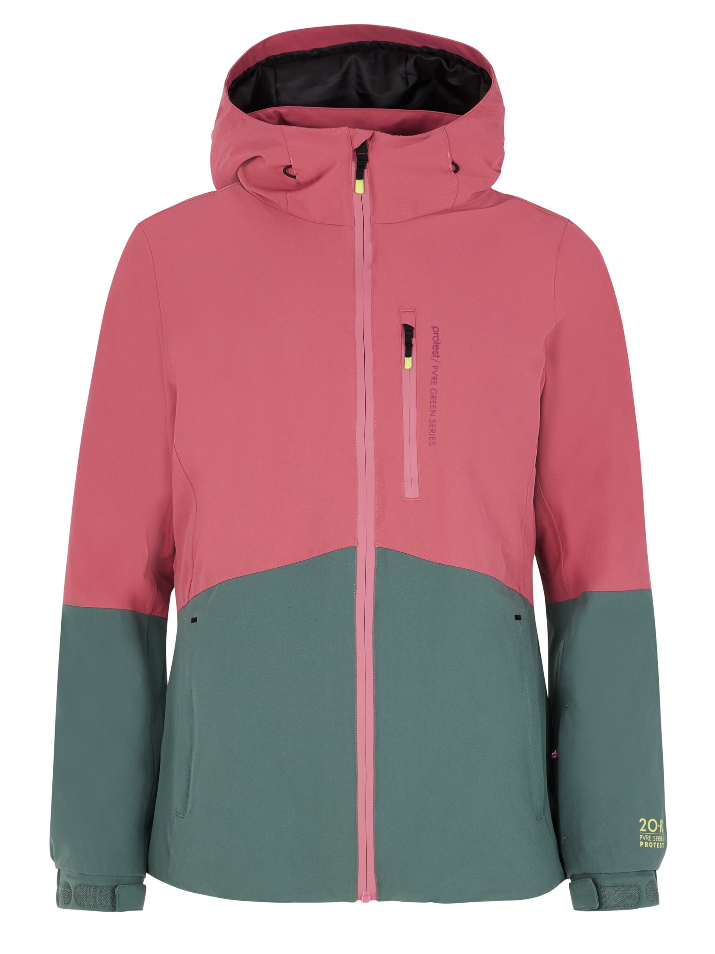 PROTEST Sportjacke 'PRTDISK' in Pink: Vorderseite