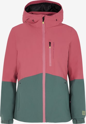 PROTEST Sportjacke 'PRTDISK' in Pink: Vorderseite