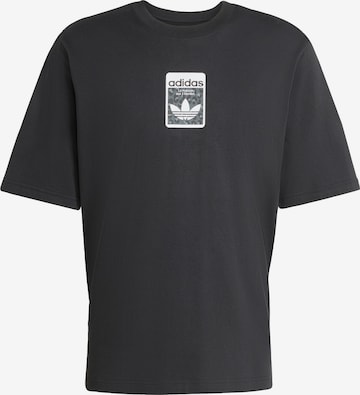 T-Shirt 'Leo' ADIDAS ORIGINALS en noir : devant