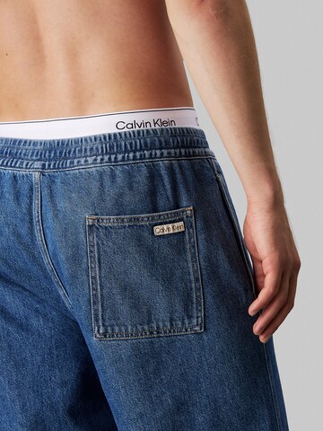 Wide Leg Jean Calvin Klein Jeans en bleu