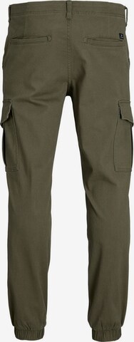 JACK & JONES Slimfit Hose 'Marco Joe' in Grün