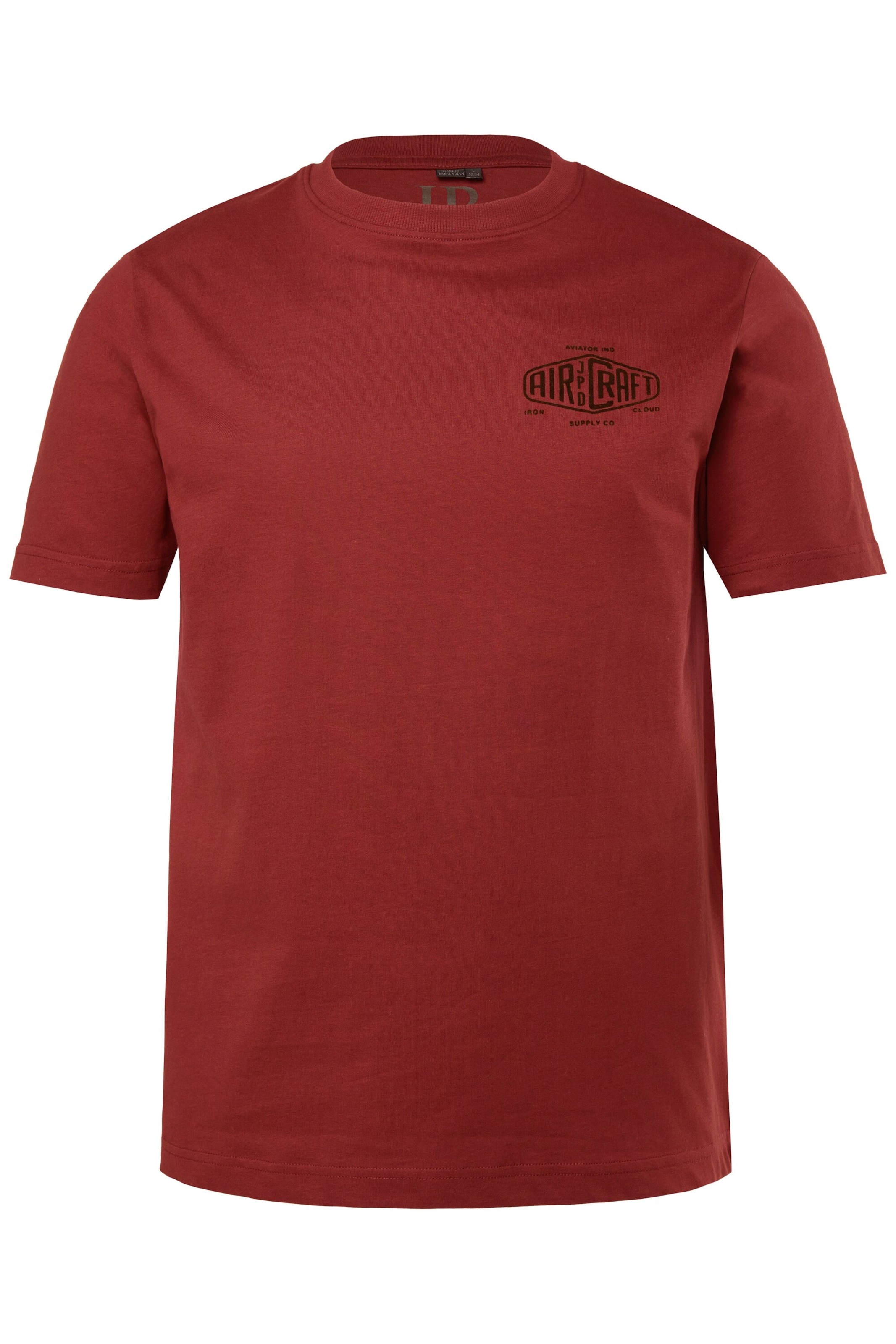 JP1880 Shirt in Bruin: voorkant
