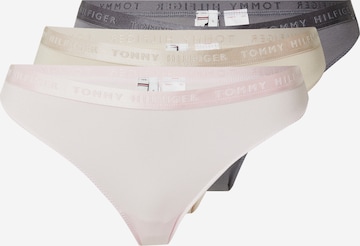 TOMMY HILFIGER String i beige: framsida