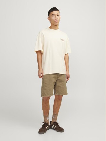 JACK & JONES Loosefit Τζιν 'Tony Carpenter' σε καφέ