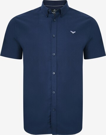 Threadbare - Ajuste regular Camisa 'Inferno' en azul: frente