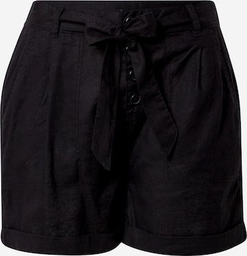 QS by s.Oliver Pants in Black: front
