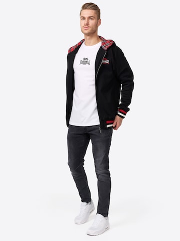 Veste de survêtement 'Lancaster' LONSDALE en noir