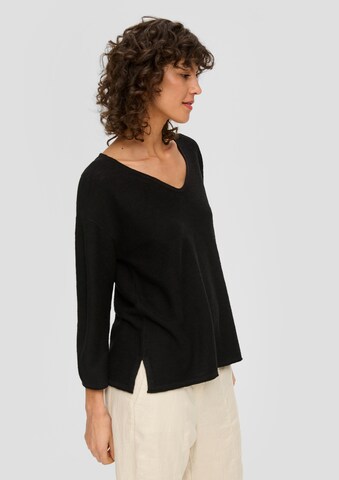 s.Oliver Pullover in Schwarz