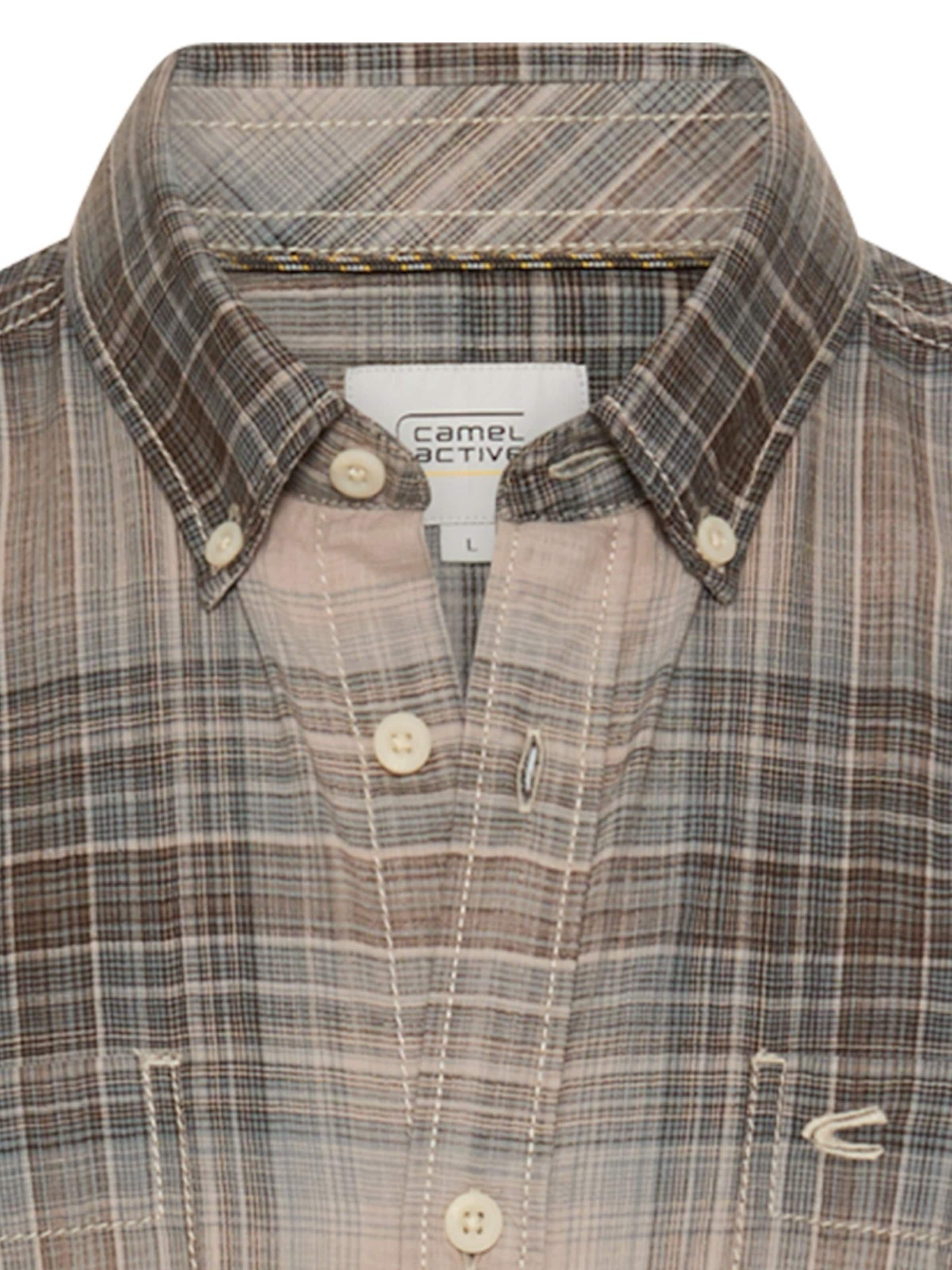CAMEL ACTIVE Regular fit Button Up Shirt in Brown