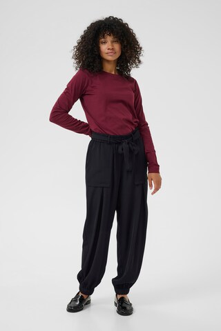 Kaffe Loose fit Trousers 'Signa' in Black