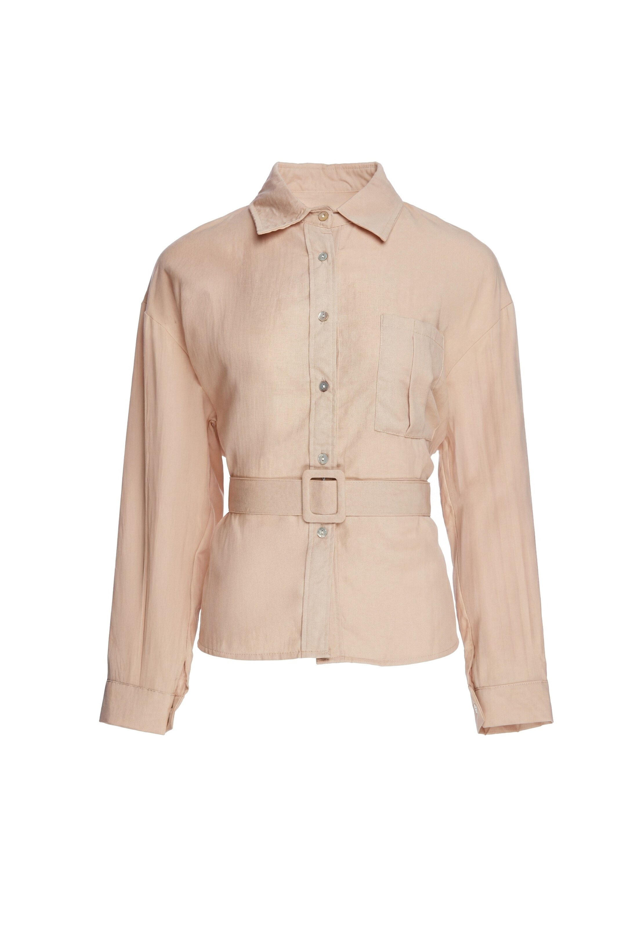 MYMO Blouse in Beige: front