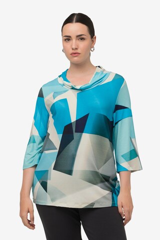 Ulla Popken Shirt in Blauw: voorkant