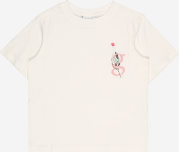 T-Shirt GRUNT en blanc : devant