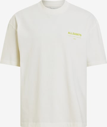 AllSaints - Camisa 'ACCESS' em branco: frente