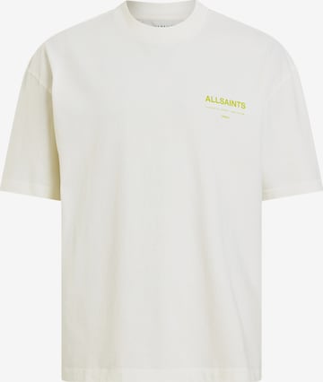 AllSaints - Camiseta 'ACCESS' en blanco: frente