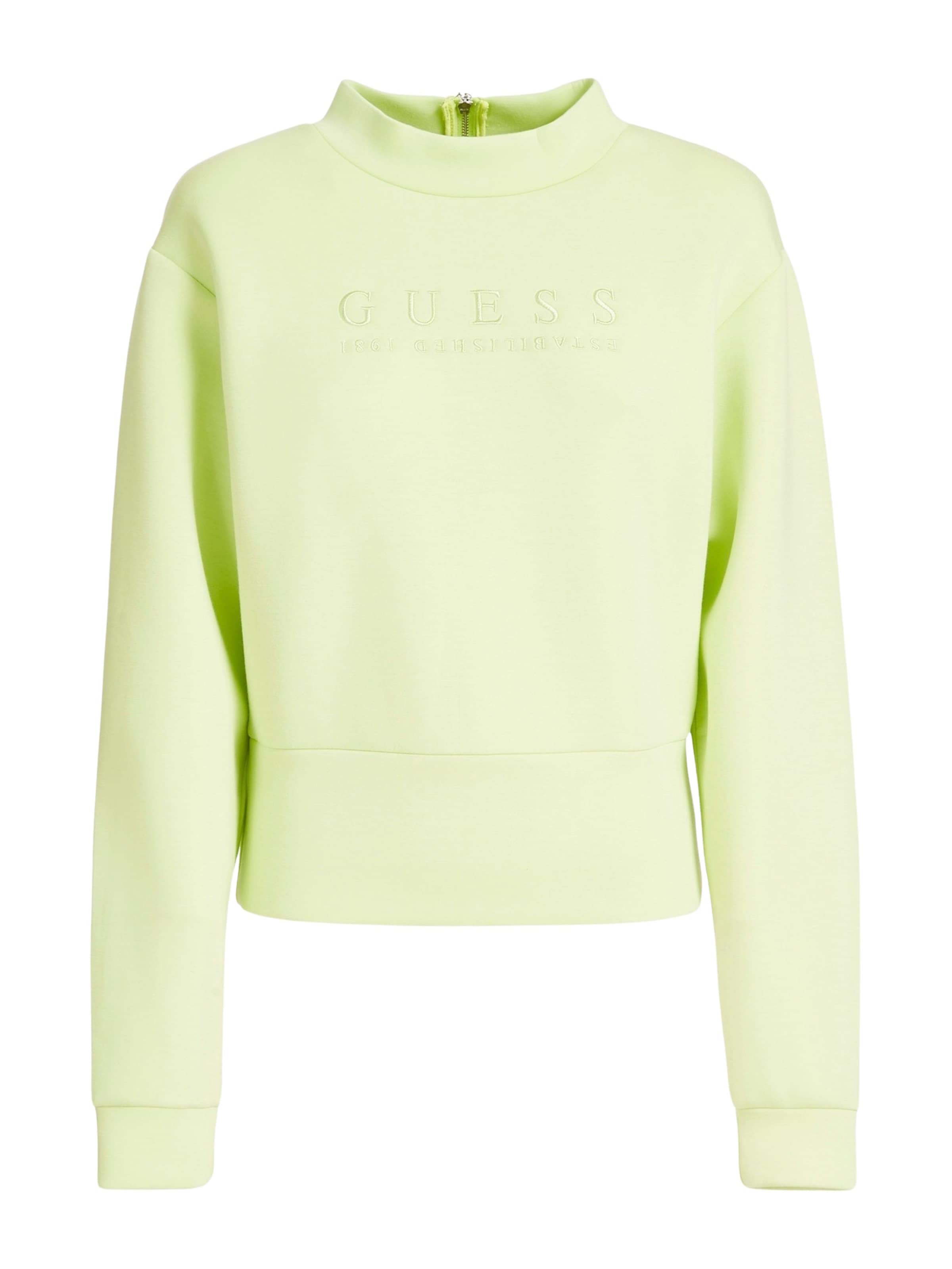 Sweat-shirt 'Romina' GUESS en jaune : devant