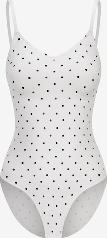 Body modelant 'Bodysuit Sculpting Shapewear mit Slip' cfab (formerly creamy fabrics) en blanc : devant