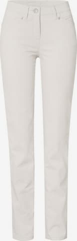 TONI Regular Pants in White: front