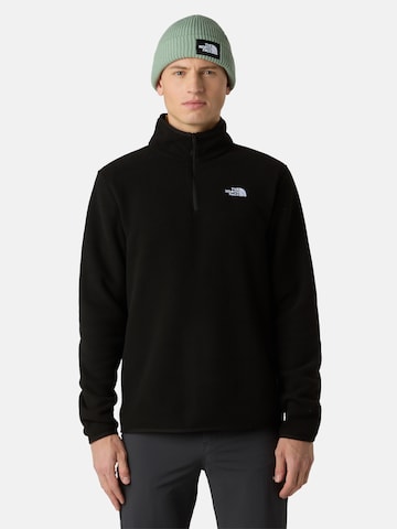 Pullover sportivo 'Glacier' di THE NORTH FACE in nero: frontale
