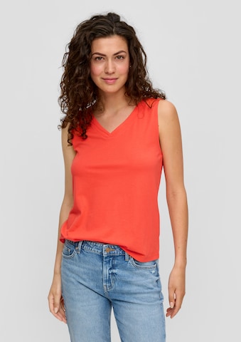 s.Oliver Top in Orange: Vorderseite