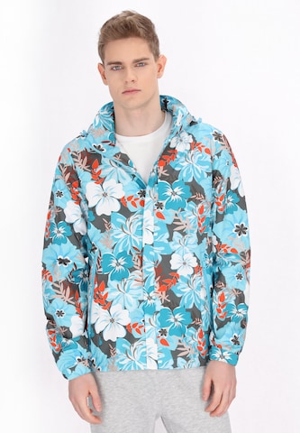 Mo ATHLSR Between-season jacket in Blue: front