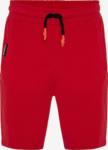 CIPO & BAXX Regular Pants in Red: front
