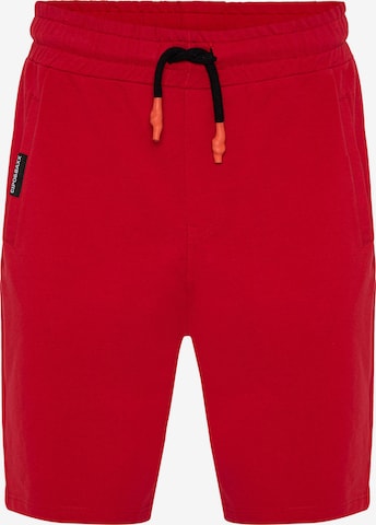 CIPO & BAXX Regular Broek in Rood: voorkant