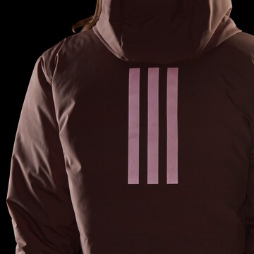 ADIDAS SPORTSWEAR Athletic Jacket 'Traveer' in Purple