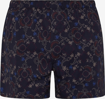 Hanro Boxer shorts 'Fancy Woven' in Blue: front