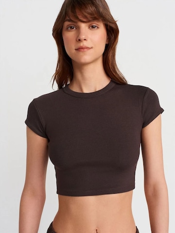 Dilvin T-Shirts in Braun