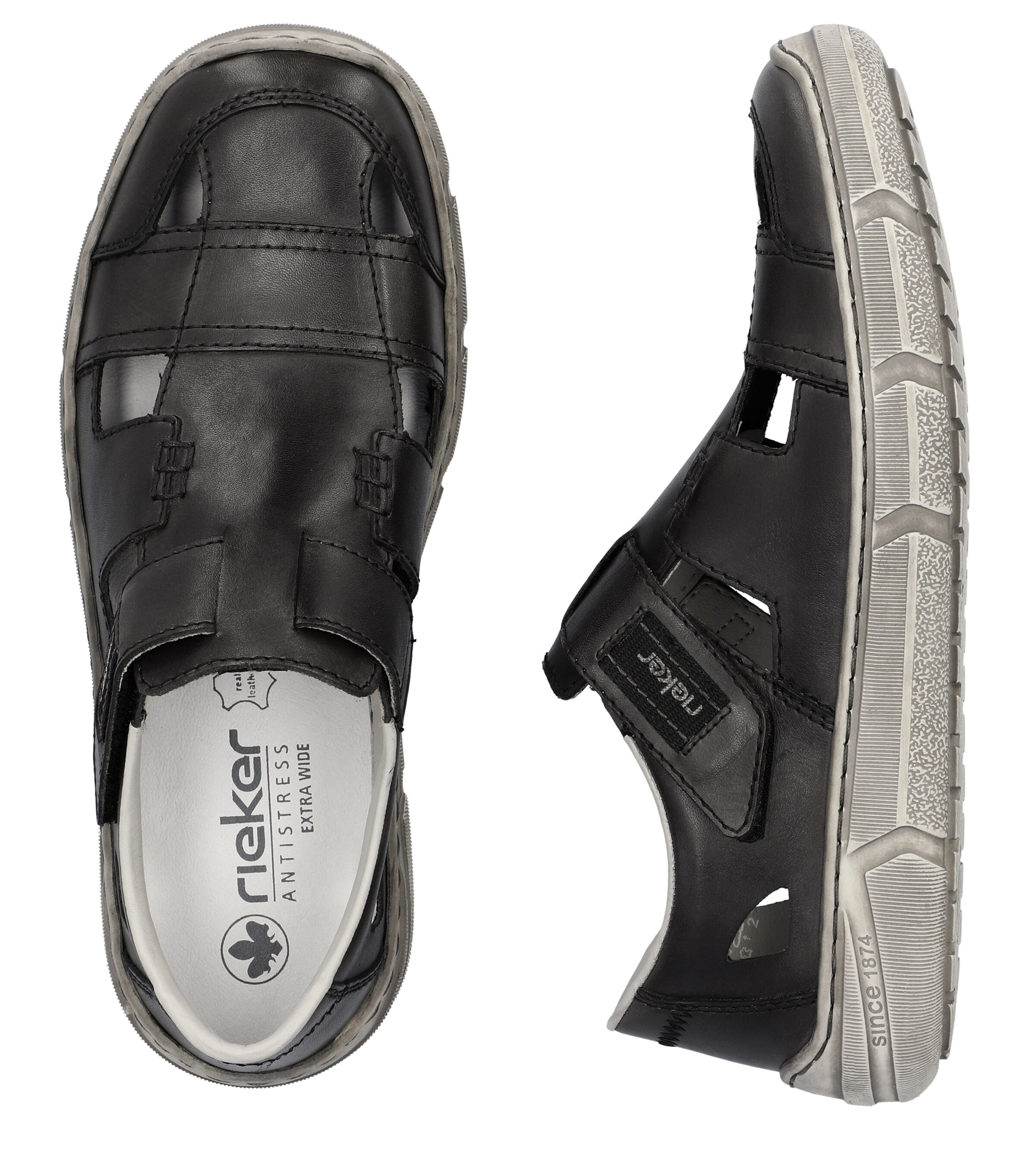 Rieker Sandals in Grey