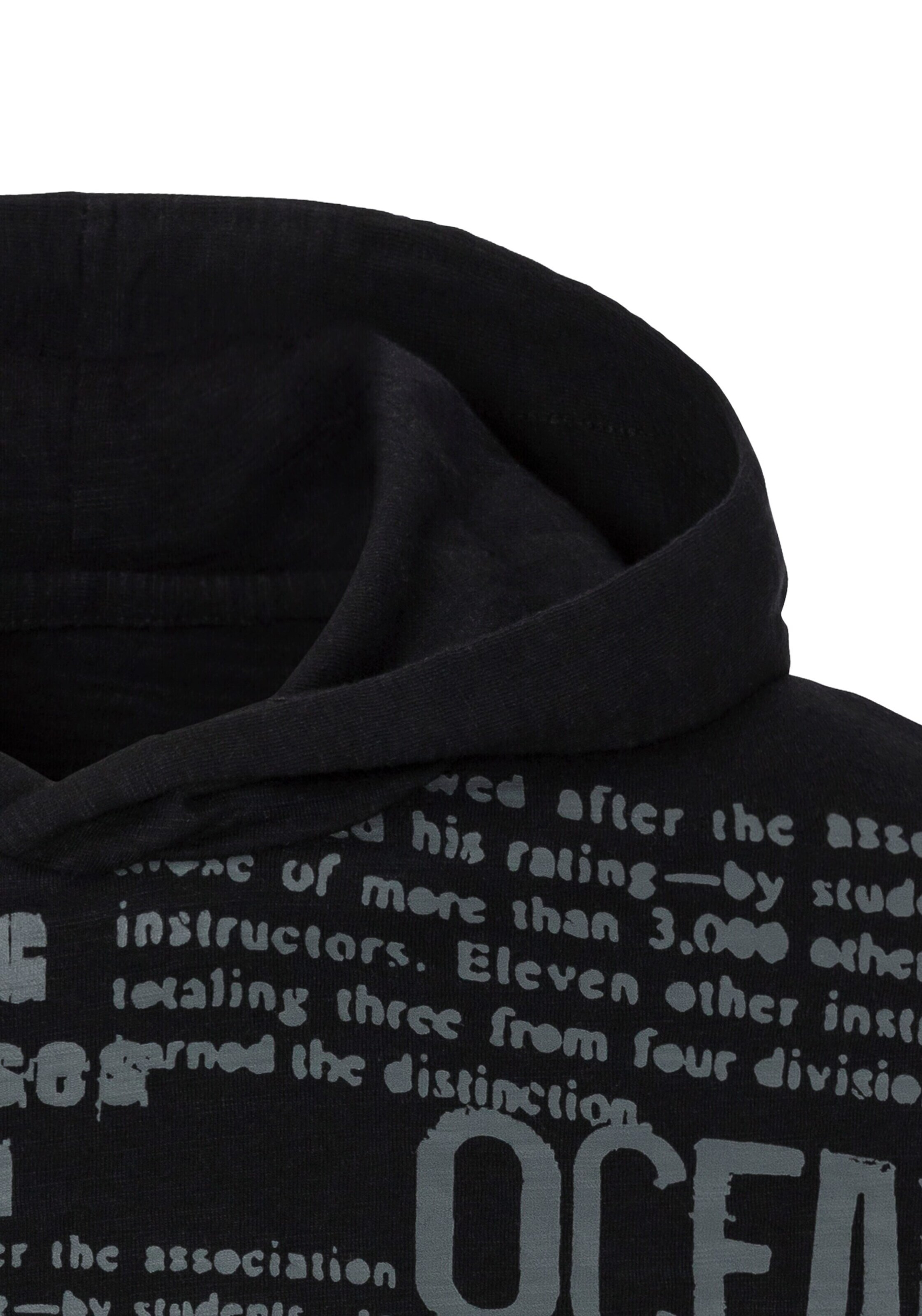 JOHN DEVIN Shirt in Schwarz