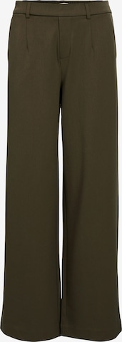 Wide leg Pantaloni 'Lisa' di OBJECT in verde: frontale