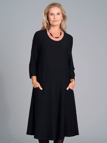 Pont Neuf Dress 'Kitty' in Black: front
