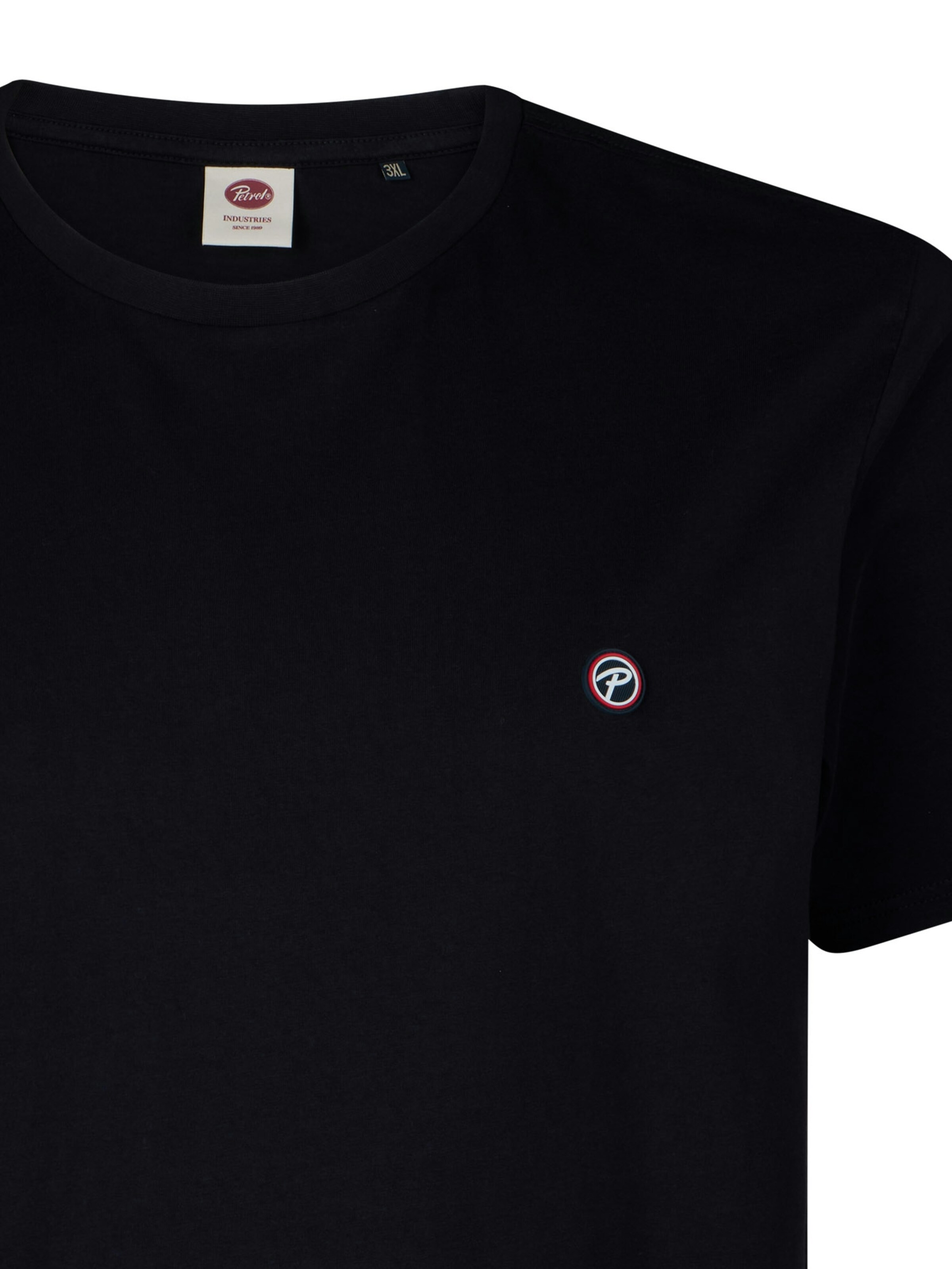 Petrol Industries T-Shirt in Schwarz