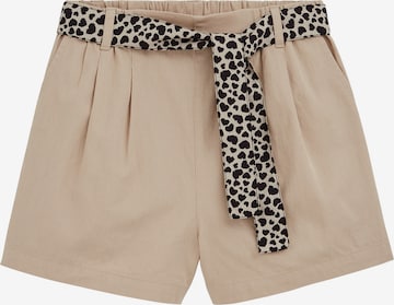 WE Fashion Loosefit Housut värissä beige: etupuoli