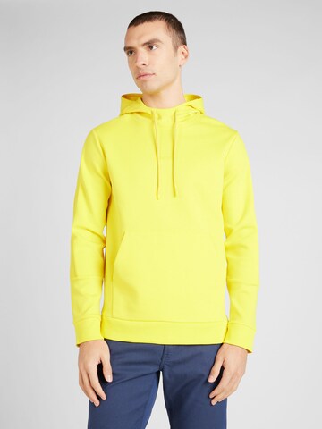 BOSS Sweatshirt 'Soody' in Geel: voorkant