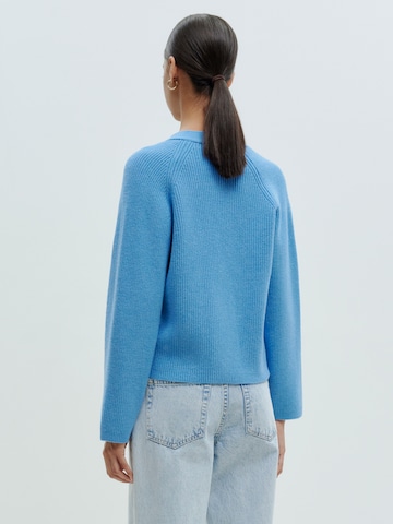 EDITED Knit Cardigan 'Logan' in Blue