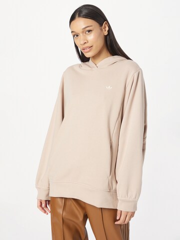 ADIDAS ORIGINALS Sweatshirt 'Premium Essentials' i beige: forside