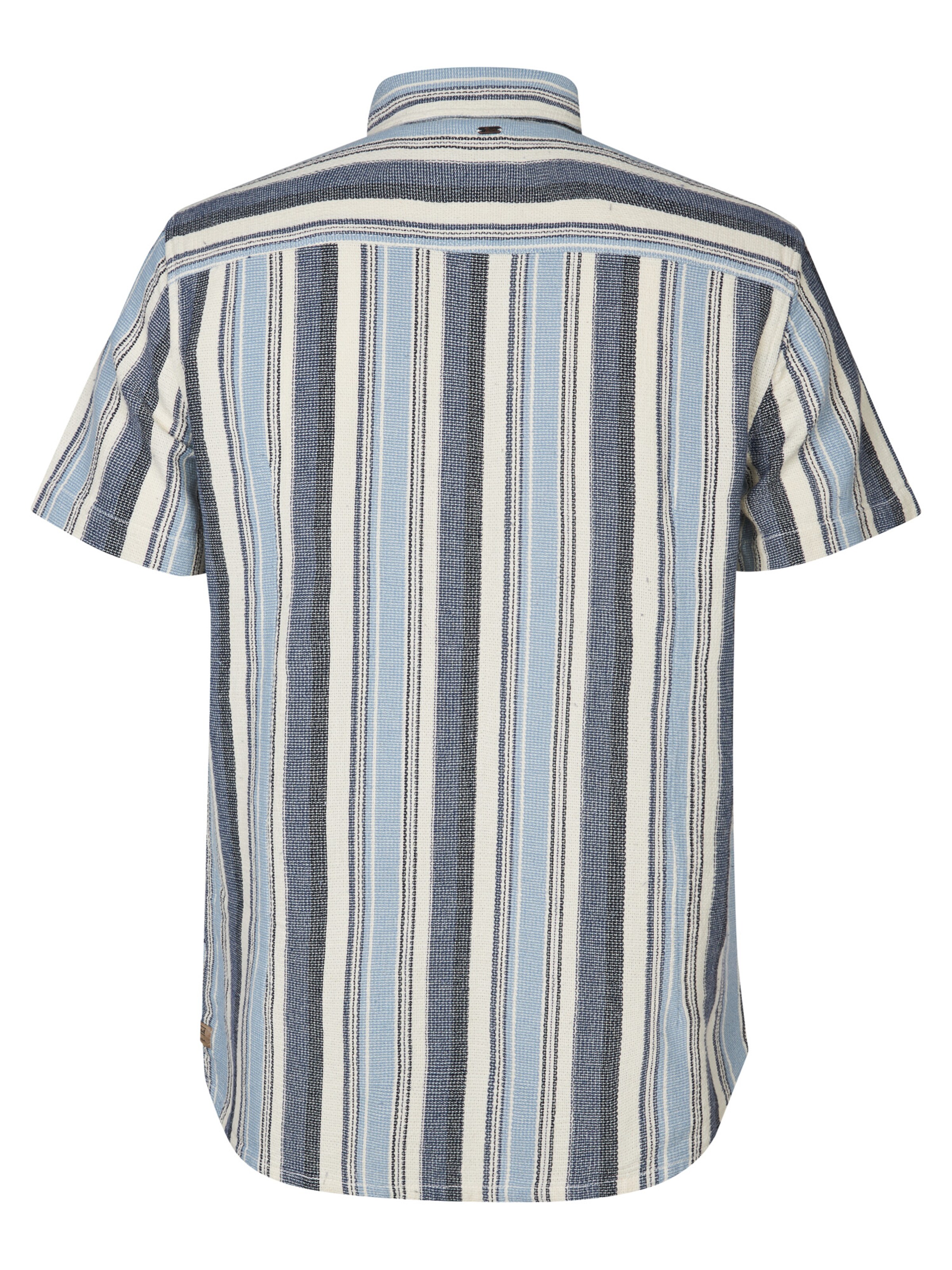 Coupe regular Chemise Petrol Industries en bleu